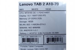 Funda Tablet Lenovo Tab2 A10-70 referencia modelo