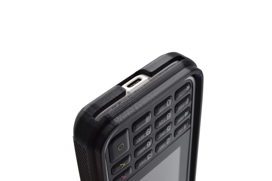 Funda Verifone E285 TPU vista ranura inferior