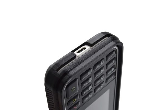 Funda Verifone E285 TPU vista ranura inferior