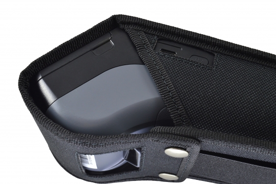 Funda Verifone X990 vista lateral izquierda invertida