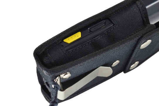 Funda Zebra TC20K bateria larga duracion vista lateral